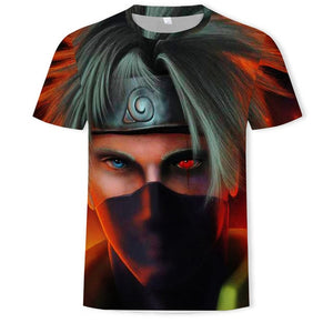 New 2019 HOT 3D Naruto t shirt Men/women Fashion Streetwear Hip Hop Harajuku 3D Print Naruto Men's t shirt Clothes Top
