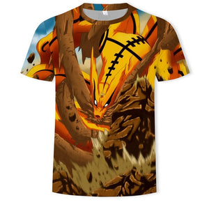 New 2019 HOT 3D Naruto t shirt Men/women Fashion Streetwear Hip Hop Harajuku 3D Print Naruto Men's t shirt Clothes Top
