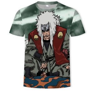 New 2019 HOT 3D Naruto t shirt Men/women Fashion Streetwear Hip Hop Harajuku 3D Print Naruto Men's t shirt Clothes Top
