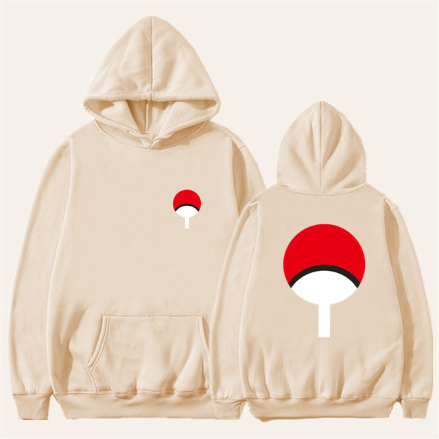 2019 New Anime Naruto Winter Hoodies Fleece Warm Jacket Coat Uchiha Hatake Uzumaki Clan Badge Hoodie Sweatshirt Unisex Clothes