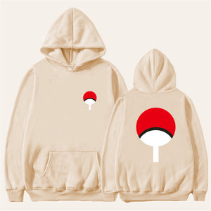 2019 New Anime Naruto Winter Hoodies Fleece Warm Jacket Coat Uchiha Hatake Uzumaki Clan Badge Hoodie Sweatshirt Unisex Clothes