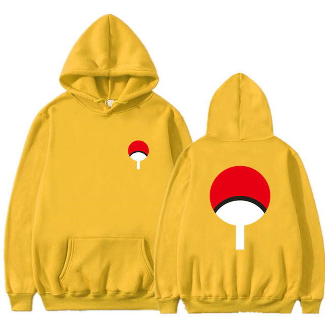 2019 New Anime Naruto Winter Hoodies Fleece Warm Jacket Coat Uchiha Hatake Uzumaki Clan Badge Hoodie Sweatshirt Unisex Clothes