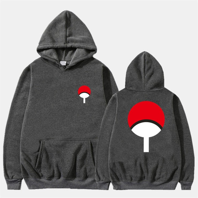 2019 New Anime Naruto Winter Hoodies Fleece Warm Jacket Coat Uchiha Hatake Uzumaki Clan Badge Hoodie Sweatshirt Unisex Clothes