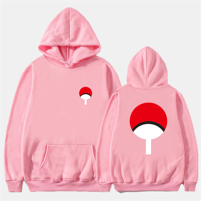 2019 New Anime Naruto Winter Hoodies Fleece Warm Jacket Coat Uchiha Hatake Uzumaki Clan Badge Hoodie Sweatshirt Unisex Clothes
