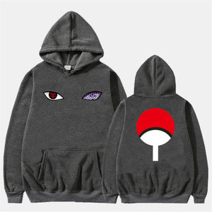 2019 New Anime Naruto Winter Hoodies Fleece Warm Jacket Coat Uchiha Hatake Uzumaki Clan Badge Hoodie Sweatshirt Unisex Clothes