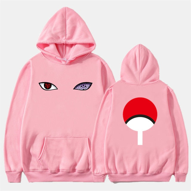2019 New Anime Naruto Winter Hoodies Fleece Warm Jacket Coat Uchiha Hatake Uzumaki Clan Badge Hoodie Sweatshirt Unisex Clothes
