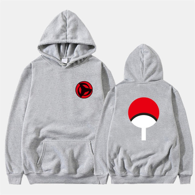 2019 New Anime Naruto Winter Hoodies Fleece Warm Jacket Coat Uchiha Hatake Uzumaki Clan Badge Hoodie Sweatshirt Unisex Clothes