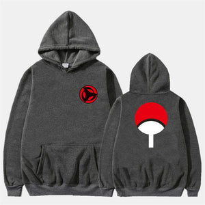 2019 New Anime Naruto Winter Hoodies Fleece Warm Jacket Coat Uchiha Hatake Uzumaki Clan Badge Hoodie Sweatshirt Unisex Clothes