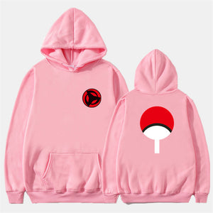 2019 New Anime Naruto Winter Hoodies Fleece Warm Jacket Coat Uchiha Hatake Uzumaki Clan Badge Hoodie Sweatshirt Unisex Clothes