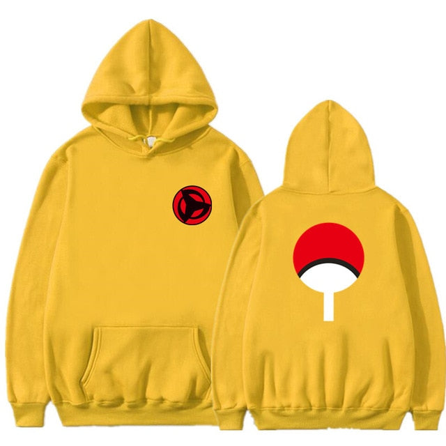 2019 New Anime Naruto Winter Hoodies Fleece Warm Jacket Coat Uchiha Hatake Uzumaki Clan Badge Hoodie Sweatshirt Unisex Clothes