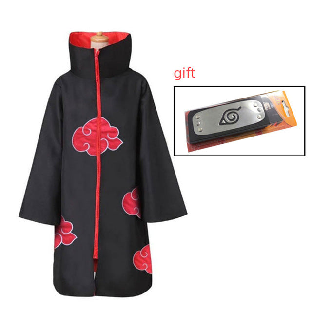 DUOUPA Popular Anime Naruto Cloak COS Xiao Hongyun Cloak Cosplay Yuzhi Clothes Eagle Organization Sauce Cloak Halloween Costumes