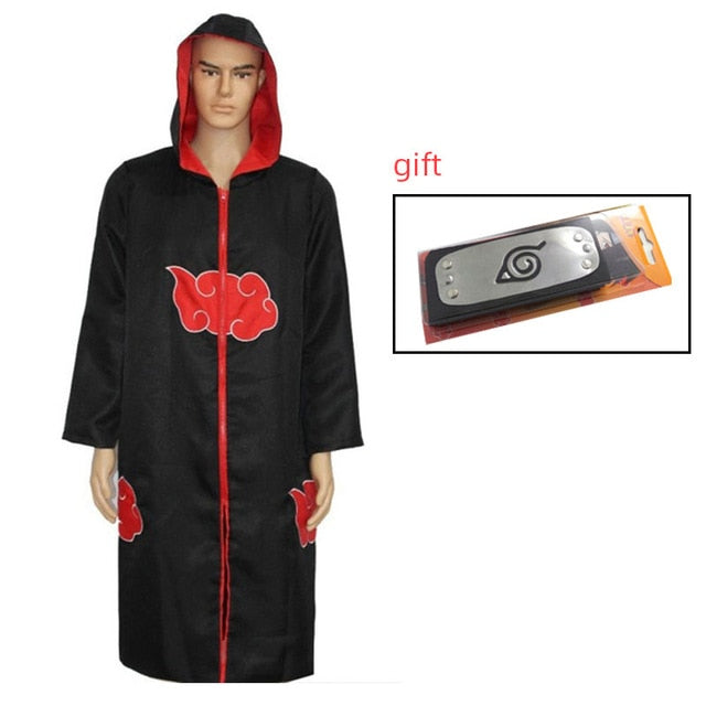 DUOUPA Popular Anime Naruto Cloak COS Xiao Hongyun Cloak Cosplay Yuzhi Clothes Eagle Organization Sauce Cloak Halloween Costumes