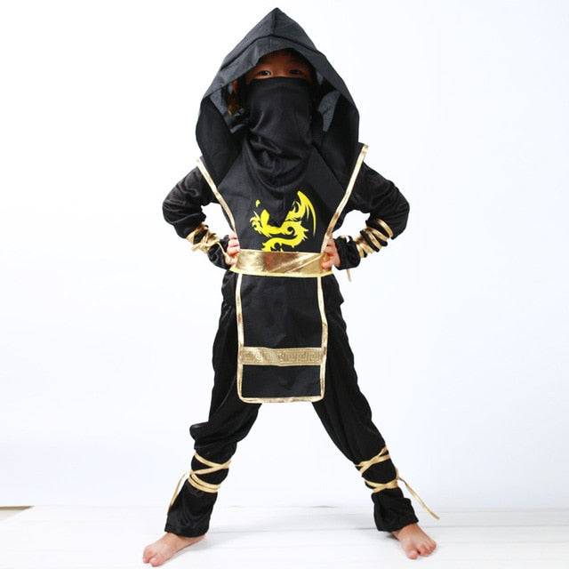 Ninjago Costume Boys Costumes Children Fancy Party Dress Up Halloween Costume For Kids Ninja Cosplay Superhero Jumpsuits Set
