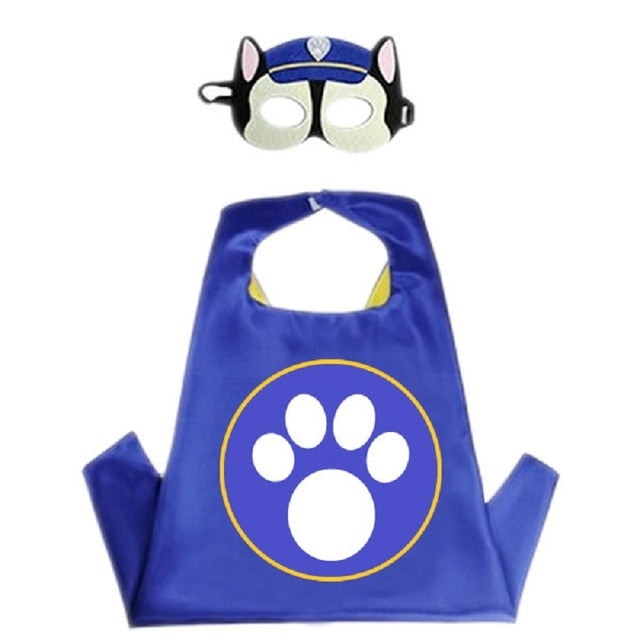 2019 Superhero Capes with Masks for Kids Birthday Party Supplies Party Favor Halloween Costumes Dress Up Girls Boys Cosplay