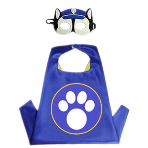 2019 Superhero Capes with Masks for Kids Birthday Party Supplies Party Favor Halloween Costumes Dress Up Girls Boys Cosplay