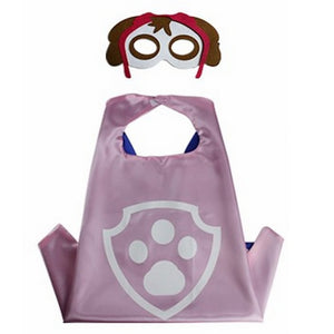 2019 Superhero Capes with Masks for Kids Birthday Party Supplies Party Favor Halloween Costumes Dress Up Girls Boys Cosplay