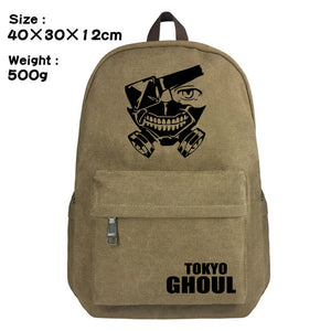 Attack on Titan Japan Anime Backpack Men Women Canvas School Bag for Teenagers Travel Bags Printed With Survey Corps
