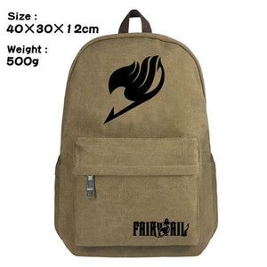 Attack on Titan Japan Anime Backpack Men Women Canvas School Bag for Teenagers Travel Bags Printed With Survey Corps