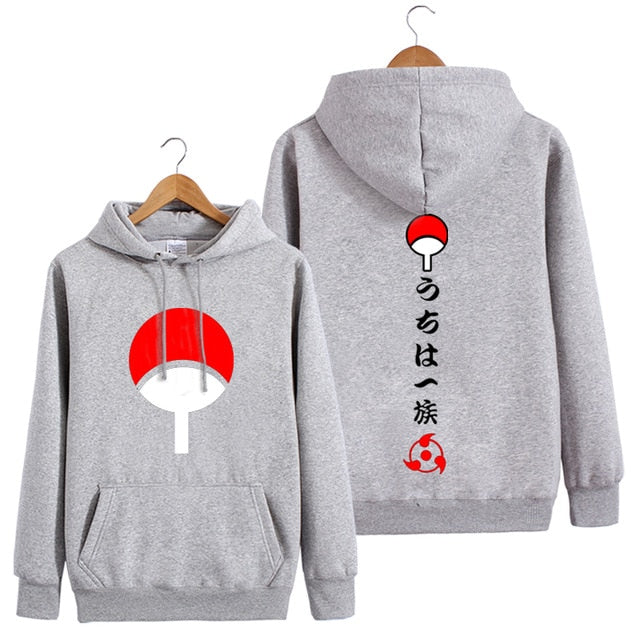 Naruto around the hooded sweatshirt lovers autumn long sleeves Uchiha Sasuke clothes second yuan jacket 2019 New Cool Hoodies