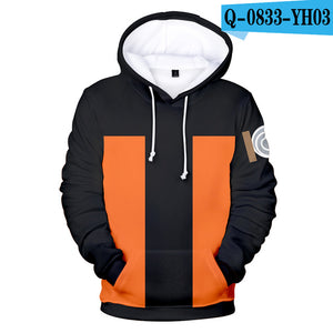 Naruto Hoodie Men Fashion Polyester Casual Hoodie Sweatshirt 2019 Spring Autumn Male naruto clothes Casual Harajuku Streetwear