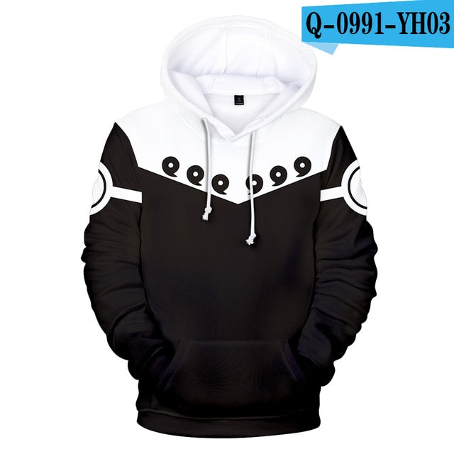 Naruto Hoodie Men Fashion Polyester Casual Hoodie Sweatshirt 2019 Spring Autumn Male naruto clothes Casual Harajuku Streetwear