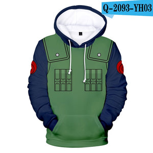 Naruto Hoodie Men Fashion Polyester Casual Hoodie Sweatshirt 2019 Spring Autumn Male naruto clothes Casual Harajuku Streetwear