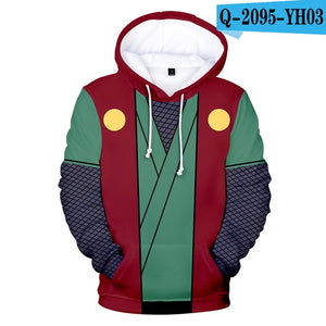 Naruto Hoodie Men Fashion Polyester Casual Hoodie Sweatshirt 2019 Spring Autumn Male naruto clothes Casual Harajuku Streetwear