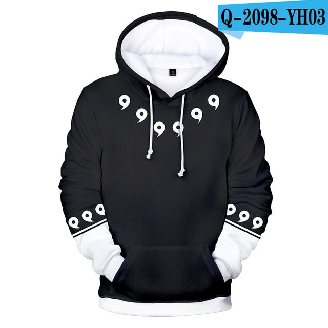 Naruto Hoodie Men Fashion Polyester Casual Hoodie Sweatshirt 2019 Spring Autumn Male naruto clothes Casual Harajuku Streetwear