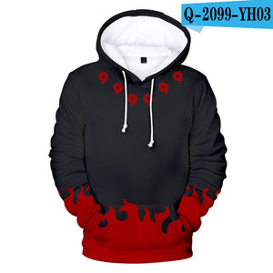 Naruto Hoodie Men Fashion Polyester Casual Hoodie Sweatshirt 2019 Spring Autumn Male naruto clothes Casual Harajuku Streetwear