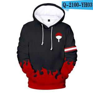Naruto Hoodie Men Fashion Polyester Casual Hoodie Sweatshirt 2019 Spring Autumn Male naruto clothes Casual Harajuku Streetwear