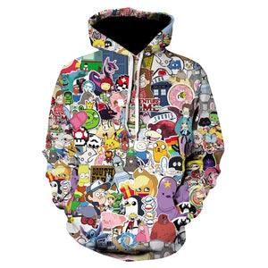 NEW 3D Naruto  Hoodies Men/women Fashion Streetwear Hip Hop Harajuku 3D Print Naruto Men's t Clothes Tops Newest Anime  Hoodie