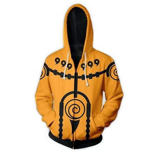 Anime Naruto Cosplay Jackets Clothes Costumes Men Hoodies Sweatshirts Uzumaki Akatsuki Haruno Sakura Hat Clothing Zipper Tops