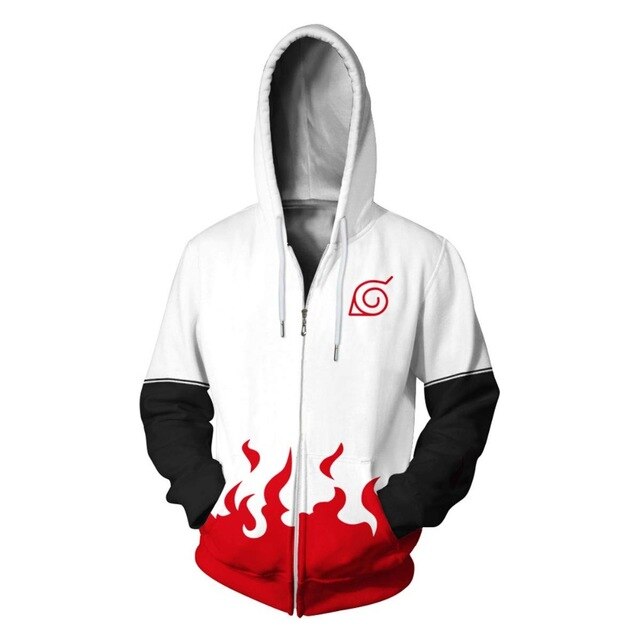 Anime Naruto Cosplay Jackets Clothes Costumes Men Hoodies Sweatshirts Uzumaki Akatsuki Haruno Sakura Hat Clothing Zipper Tops