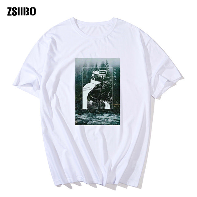 Itachi Uchiha Man summer t shirt Short Sleeve O neck Clothes naruto Print anime Couple streetwear Casual Fashion Top HY1MC106