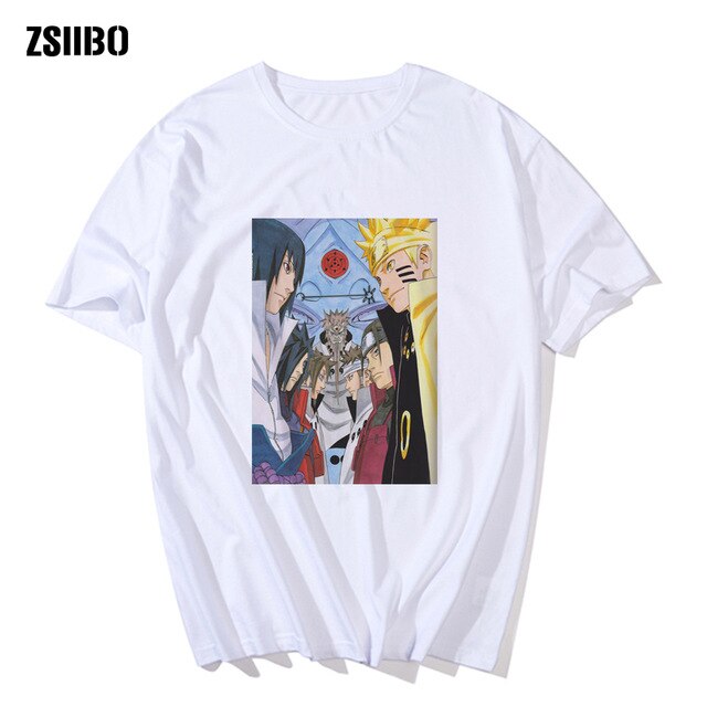 Itachi Uchiha Man summer t shirt Short Sleeve O neck Clothes naruto Print anime Couple streetwear Casual Fashion Top HY1MC106
