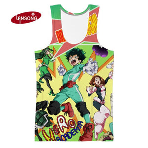 3d print 2019 anime My Hero Academia t shirts short homme clothes men harajuku hoody/sweatshirt/shirts/pants jacket men hip hop