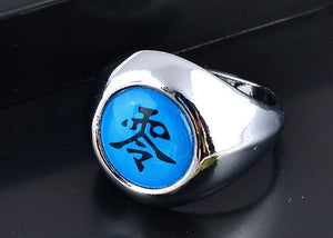 Anime 10 style HOKAGE Naruto Akatsuki bagues cosplay Sasori Itachi Hidan Deidara Pein accessoires Hatake Kakashi mens rings