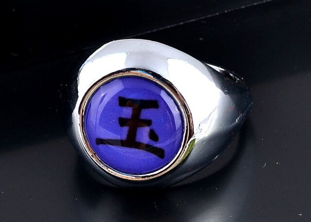 Anime 10 style HOKAGE Naruto Akatsuki bagues cosplay Sasori Itachi Hidan Deidara Pein accessoires Hatake Kakashi mens rings
