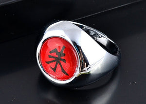 Anime 10 style HOKAGE Naruto Akatsuki bagues cosplay Sasori Itachi Hidan Deidara Pein accessoires Hatake Kakashi mens rings