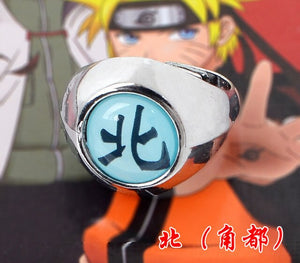 Anime 10 style HOKAGE Naruto Akatsuki bagues cosplay Sasori Itachi Hidan Deidara Pein accessoires Hatake Kakashi mens rings