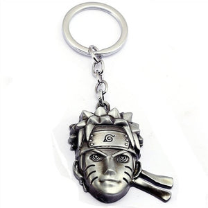 Japan Anime Naruto Keychain palm-leaf Fan Uchiha Madara Key chains Holder Keyring men Accessoires Llaveros porte clef dawn