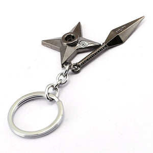 Japan Anime Naruto Keychain palm-leaf Fan Uchiha Madara Key chains Holder Keyring men Accessoires Llaveros porte clef dawn