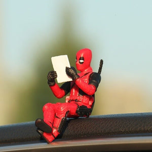 Persoonlijkheid Auto Ornament Action Figure Zitten Model Anime Mini Pop Auto Decoratie Auto Accessoires
