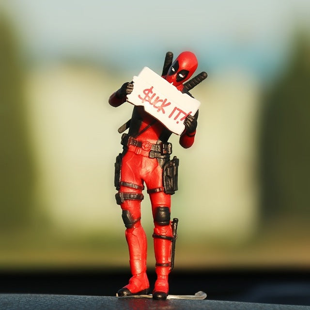 Persoonlijkheid Auto Ornament Action Figure Zitten Model Anime Mini Pop Auto Decoratie Auto Accessoires
