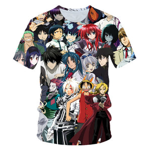 Naruto t-shirt sasuke 3D tshirt Men/women new fashion summer t shirt harajuku anime tshirt Men's t shirt Clothes free shipping