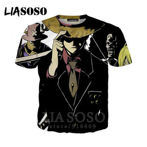 T-shirt 3D Men/women clothes fashion top print kids streetwear t shirt Harajuku Shirts One Piece Zoro anime Short Sleeve E706