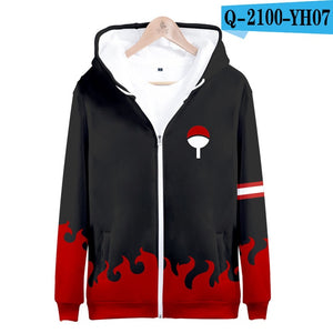 2 to 13 years kids hoodie Anime Naruto 3d printed hoodies sweatshirt boys girls Uchiha Itachi Kakashi Jacket children clothes