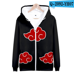 2 to 13 years kids hoodie Anime Naruto 3d printed hoodies sweatshirt boys girls Uchiha Itachi Kakashi Jacket children clothes
