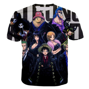 2019 Funny One Piece Luffy T shirt casual tshirt homme Hip Hop streetwear men t-shirt boys clothes t shirt anime summer top tees