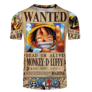 2019 Funny One Piece Luffy T shirt casual tshirt homme Hip Hop streetwear men t-shirt boys clothes t shirt anime summer top tees